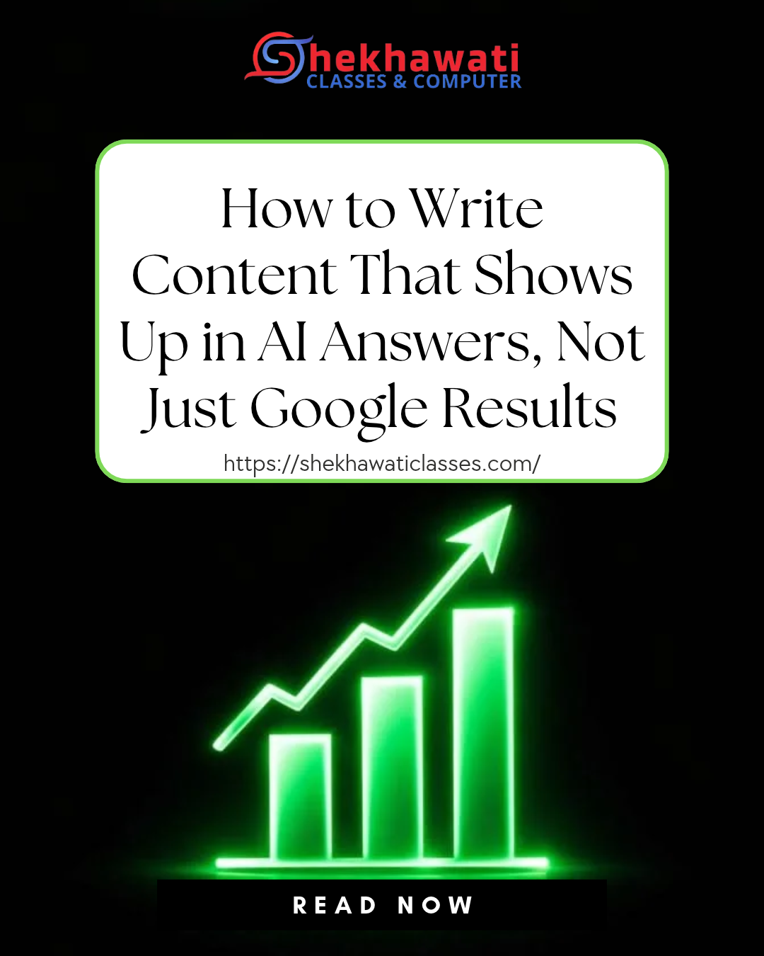 How to Write Content That Shows Up in AI Answers, Not Just Google Results ?