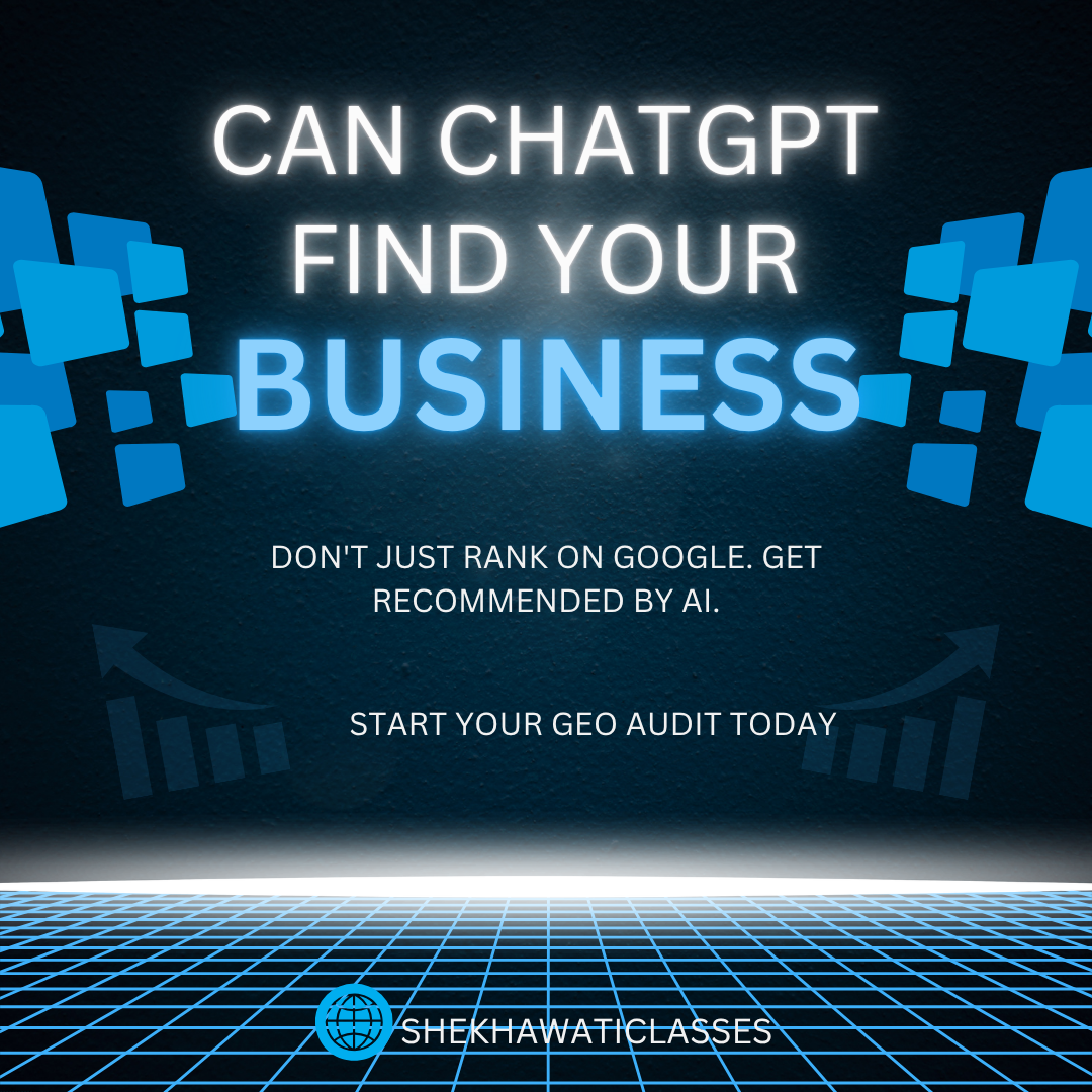 Can ChatGPT Find Your Business? A GEO Audit