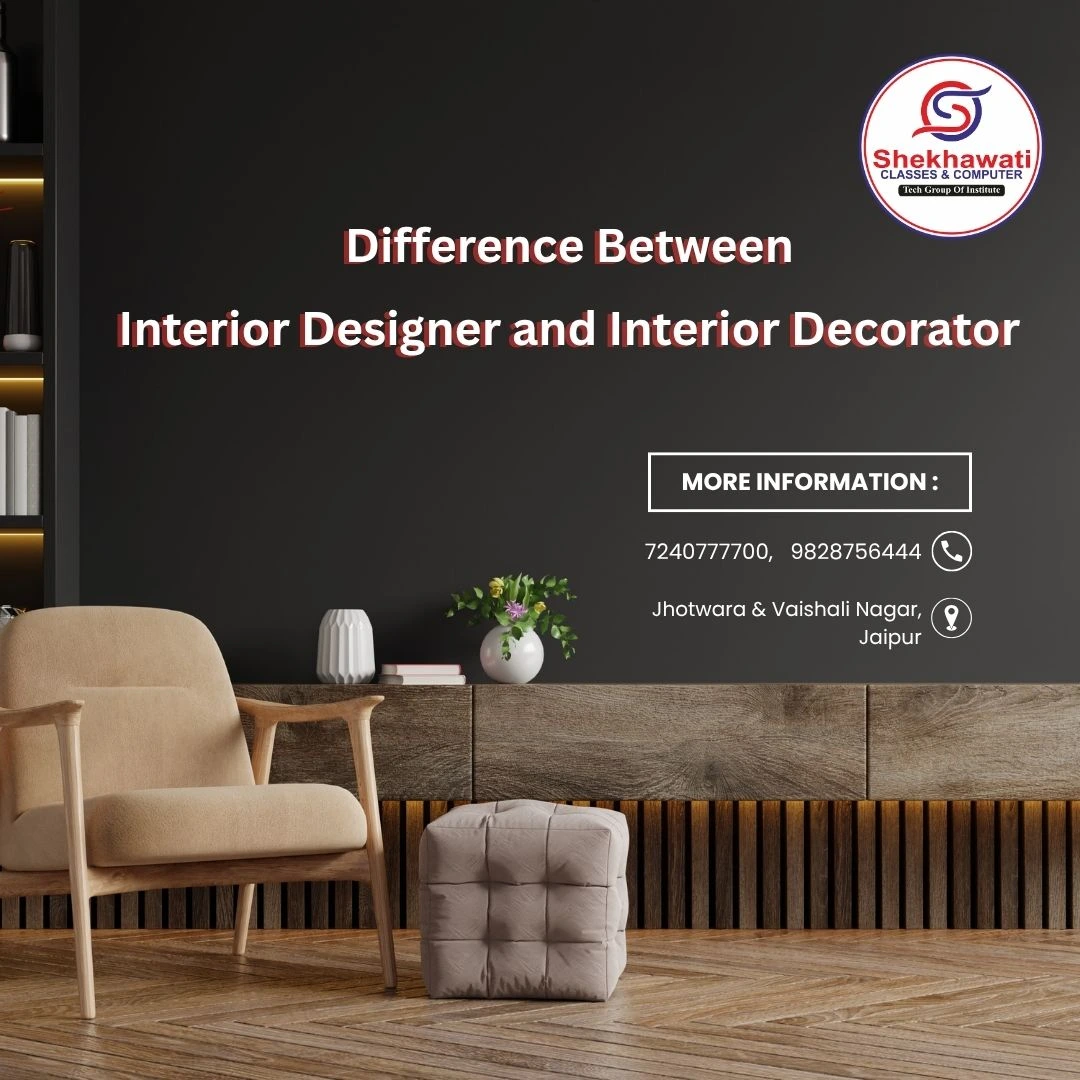 Difference Between Interior Designer and Interior Decorator
