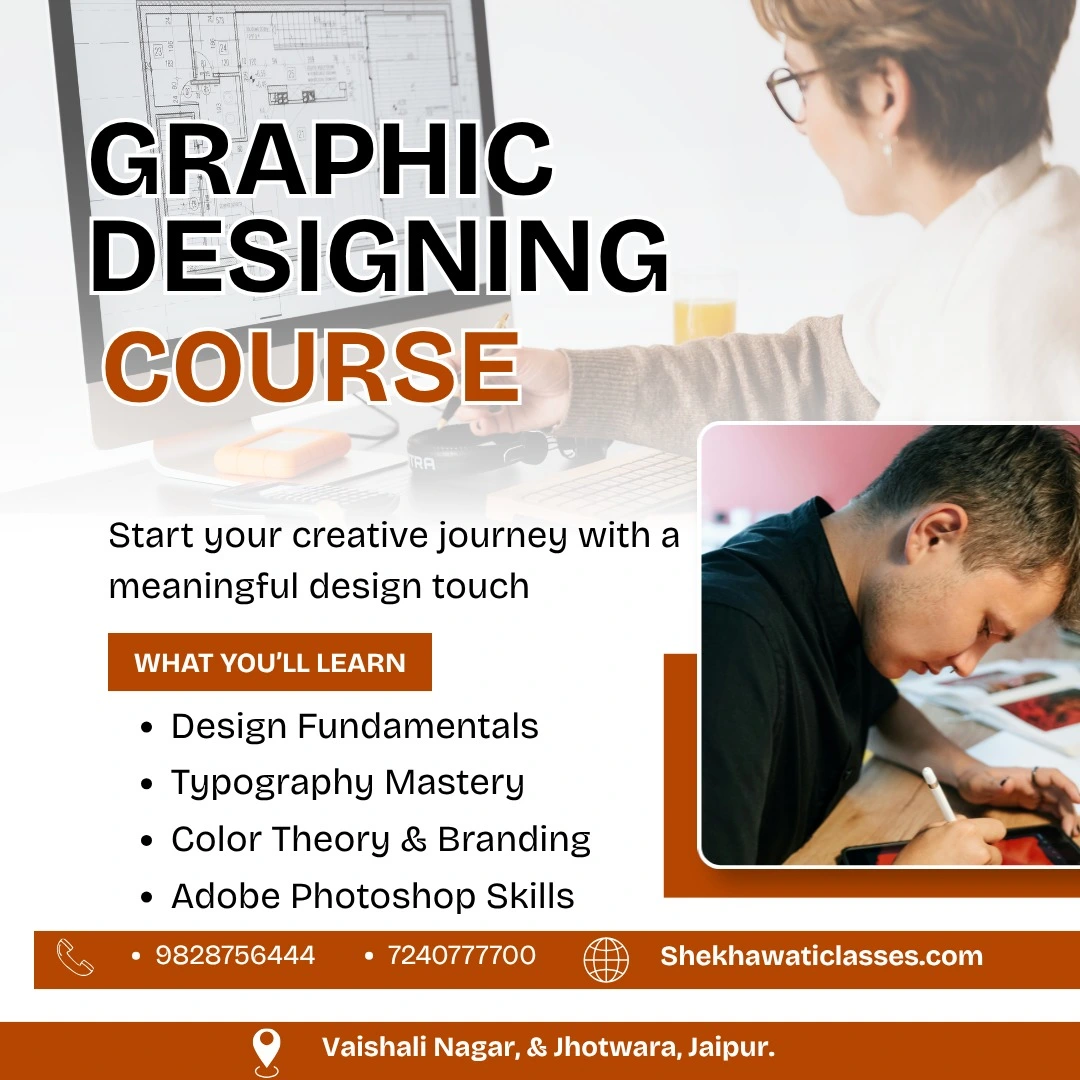 Looking for the best graphic designing institute in Jaipur?