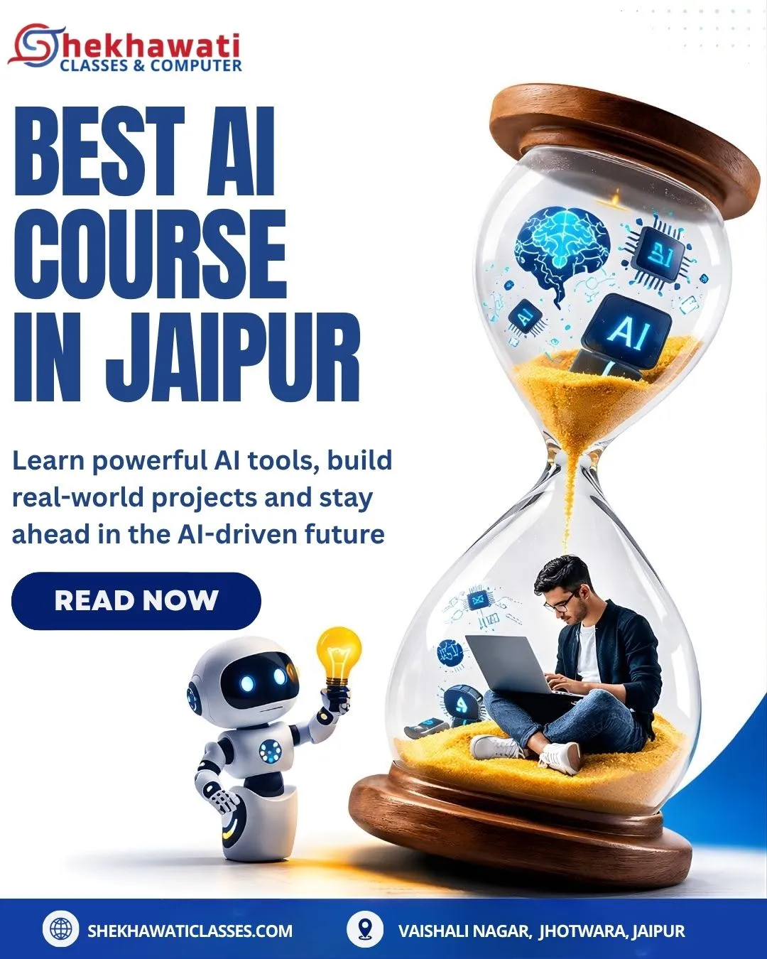 Best AI Course in Jaipur — Fees, Duration, Career Scope &amp; Job Placement (2026)