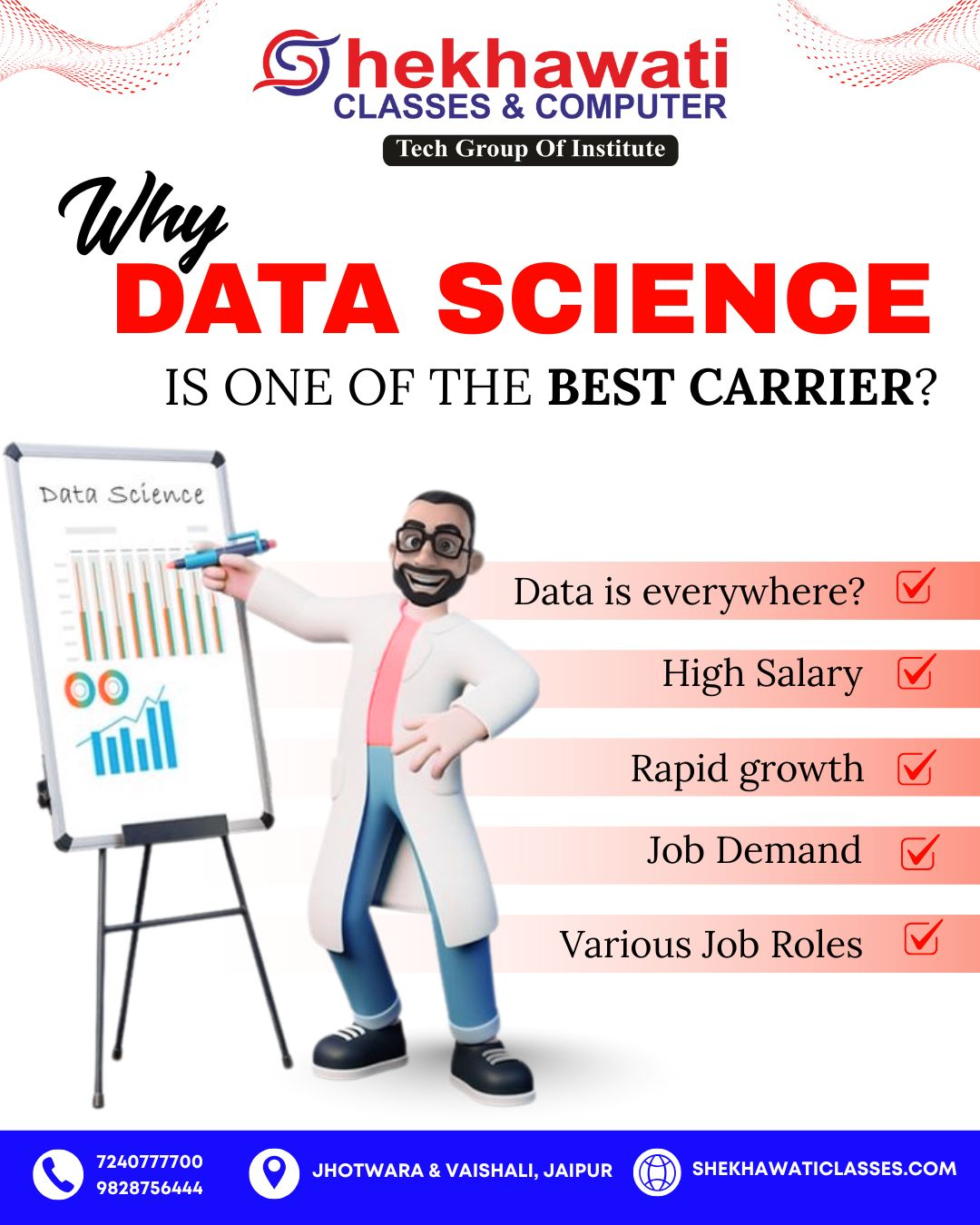 Top Reasons to Join Data Science Course in Jaipur | Shekhawati Classes